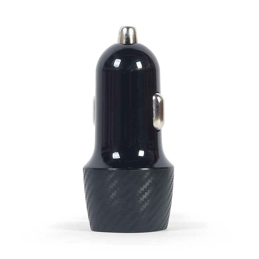 USB punjač za auto GEMBIRD, fast charger 2-port USB-A + Type-C PD, 18 W, black, TA-U2QC3-CAR-02 - slika 3