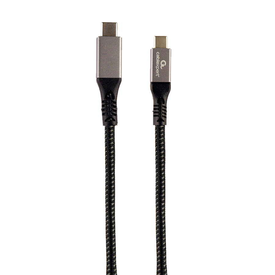 USB Premium 3.2 Gen. 2x2 Type-C charging & data cable, GEMBIRD, 20 Gbps, 100 W, 1.5 m, CCBP-USB3-CMCM100-1.5M