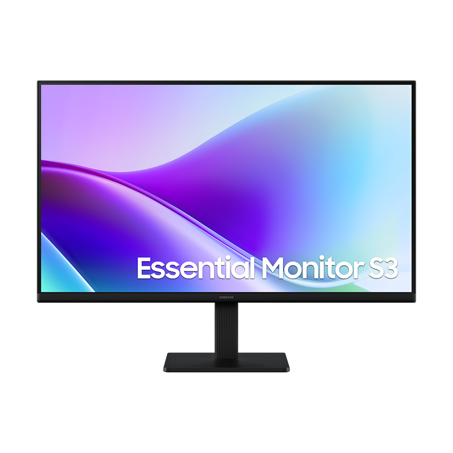 Monitor Samsung 27" Full HD Essential Monitor S3 S32GF 120Hz, LS27F320GAUXEN, HDMI