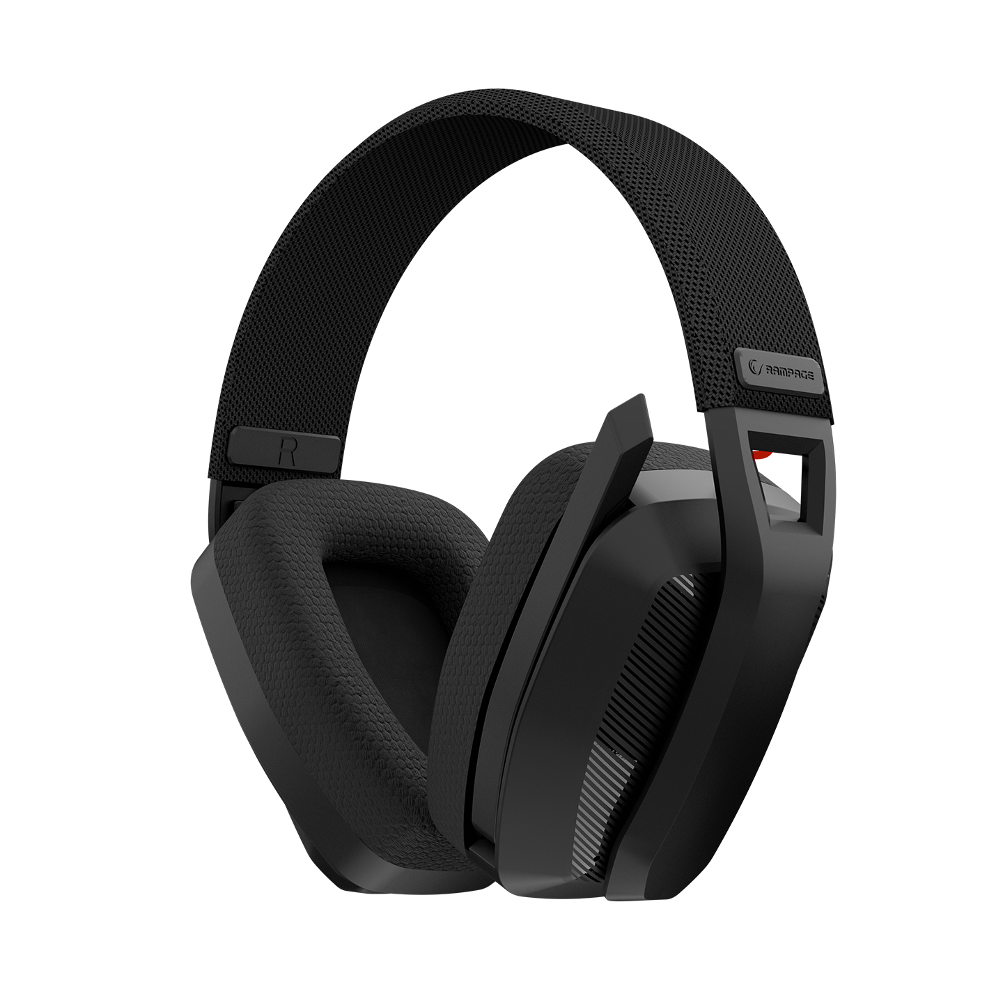 Slu&scaron;alice sa mikrofonom RAMPAGE BLITZ Black Wireless 2.4g Bluetooth Microphone player headset, 40396