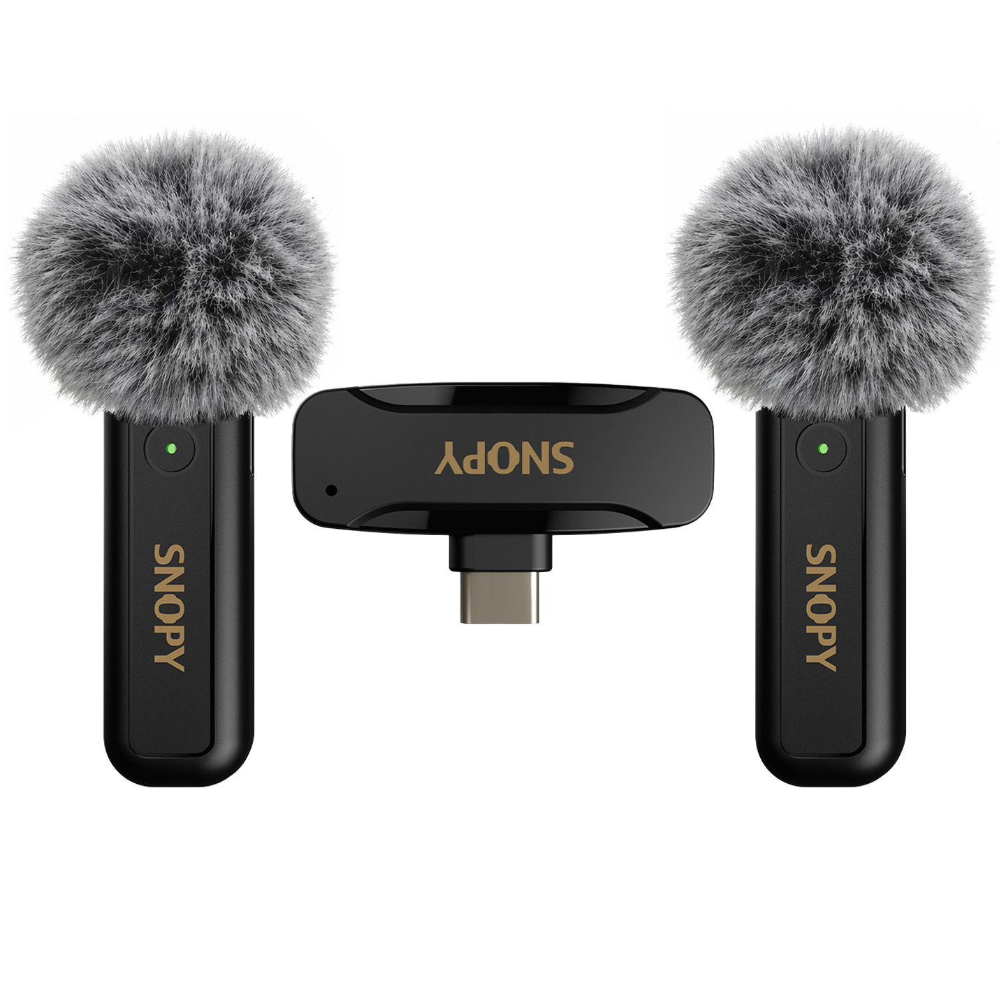 Mikrofon Snopy wireless Type-C, 2 komada, SN-MW80, crni, 42250