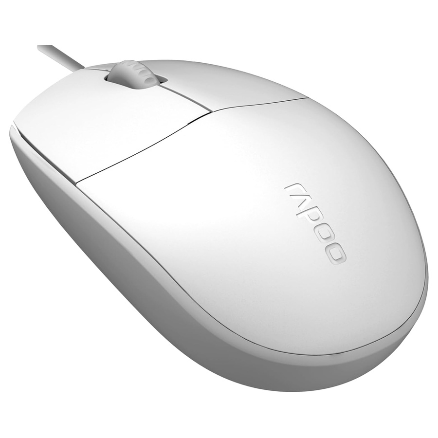 Mi&scaron; RAPOO N100.WHITE Wired Mouse, R-18102