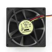 Ventilator za kući&scaron;te 80X80X25, kuglični ležaj, GEMBIRD FANCASE/BALL