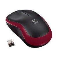 Mi&scaron; LOGITECH M185, wireless, optical, crveni, 910-002240/2503/2237