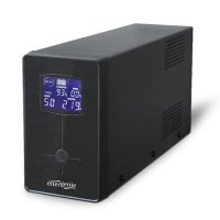UPS GEMBIRD EG-UPS-032, USB and LCD display 850 VA, &scaron;uko, black