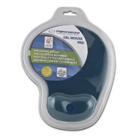 Podloga za mi&scaron; ESPERANZA, Gel wrist rest, anti-slip, NAVY BLUE, EA137B