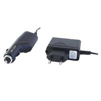 USB strujni punjač + USB punjač za auto GEMBIRD, MP3A-CAR-KIT1