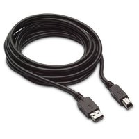 USB 2,0 kabal A-B, 1,8m, CRNI, CCP-USB2-AMBM-6, GEMBIRD,  