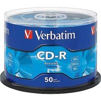 CD-R,VERBATIM, 700 MB,52X,spindle 50 kom EXTRA PRO.WRAP,43787