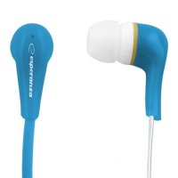 Slu&scaron;alice ESPERANZA LOLLIPOP In-Ear, Noise dampening + Amplified BASS, blue, EH146B