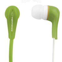 Slu&scaron;alice ESPERANZA LOLLIPOP In-Ear, Noise dampening + Amplified BASS, green, EH146G