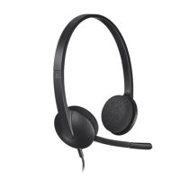 Slu&scaron;alice sa mikrofonom, Logitech H340, USB, Noise-canceling Rotating microphone, 981-000475/509