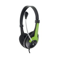 Slu&scaron;alica sa mikrofonom ESPERANZA ROOSTER, volume control, green, EH158G