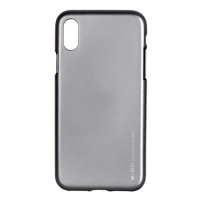 Za&scaron;titna futrola Mercury i-Jelly metal case iPhone X gray