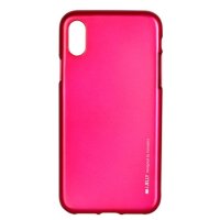 Za&scaron;titna futrola Mercury i-Jelly metal case iPhone X rose gold