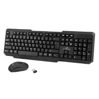 Tastatura i mi&scaron; wireless TITANUM MEMPHIS, 2.4GHz, US layout, TK108