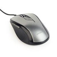 Mi&scaron; GEMBIRD MUS-6B-01-BG, optical, USB, 6 tipki  800-1600 dpi,crni-sivi
