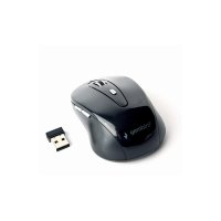 Mi&scaron; GEMBIRD MUSW-6B-01, 6-button wireless optical mouse, black