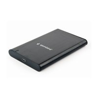 Kući&scaron;te za externi USB3.1 2,5" HDD GEMBIRD EE2-U3S-6, Type-C, brushed aluminum, black