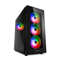 Kući&scaron;te SHARKOON gaming, TG5 PRO RGB Addressable Full Glass ATX, 4x 120mm LED