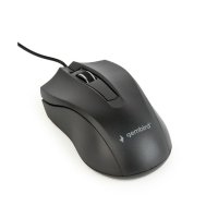 Mi&scaron; GEMBIRD MUS-3B-01, optical, black, 1000dpi, 3 button