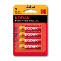 Baterija KODAK,CKLR6 AA CINK KLORID 4/1 (887930951042)