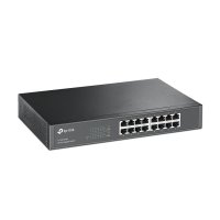 SWITCH TP- LINK 16 port Gigabit Desktop/Rackmount, 1U 13-inch steel case, supports MAC address self-learning, AUTO MDI/MDIX, JUMBO Frame TL-SG1016D