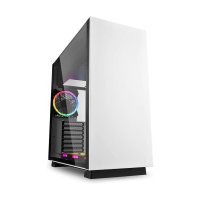 Kući&scaron;te SHARKOON gaming, PURE STEEL RGB ATX, White