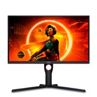 MONITOR AOC GAMING 24.5&rdquo; 25G3ZM 240Hz VA, 1920x1080, 0.5ms, 3000:1, 178/178, Adaptive Sync, HDMI, DP, 3-sided frameless, Full Ergo, G-Menu, Black-Red,