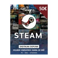 Steam gift card 50&euro; - Global