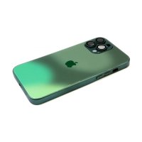 ZA&Scaron;TITNA MASKA TPU 9D GLASS CASE IPHONE 12 PRO GREEN