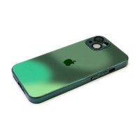 ZA&Scaron;TITNA MASKA TPU 9D GLASS CASE IPHONE 14 GREEN