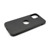 ZA&Scaron;TITNA MASKA TPU CARBON FIBER IPHONE 12 PRO MAX BLACK