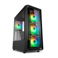 Kući&scaron;te SHARKOON gaming, TK4 RGB, ATX, ventilator 4x120mm Addressable RGB