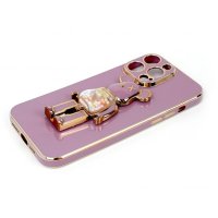 ZA&Scaron;TITNA MASKA TPU FRONDY BEAR IPHON 13 PRO MAX PURPLE