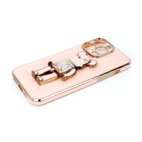 ZA&Scaron;TITNA MASKA TPU FRONDY BEAR IPHON 14 PRO MAX ROSE-GOLD