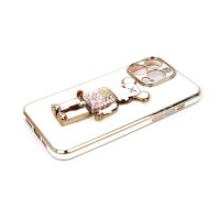 ZA&Scaron;TITNA MASKA TPU FRONDY BEAR IPHON 14 PRO MAX WHITE