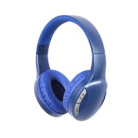 Slu&scaron;alice bluetooth GEMBIRD BTHS-01-B, blue, Multifunction button, volume control