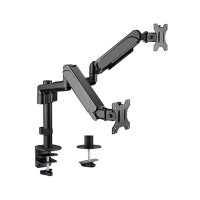 NOSAČ ZA DVA MONITORA GEMBIRD MA-DA2P-01, montaža na stol, 17&rdquo;-32&rdquo;, up to 9 kg