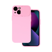 ZA&Scaron;TITA ZA KAMERU SOFT ZA IPHONE 15 SVIJETLO ROZE
