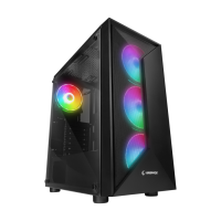 Kući&scaron;te gaming RAMPAGE TRIANGLE, ATX, ventilatori 4x120mm, Auto RGB, glass, Mid-Tower, 38983