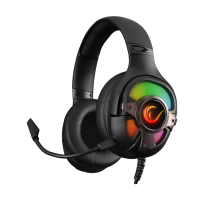 Slu&scaron;alice sa mikrofonom gaming RAMPAGE RM-K77 VIPERA, black, PC/PS4, USB, 7.1, RGB LED