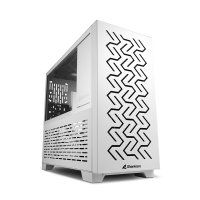 Kući&scaron;te SHARKOON gaming, MS-Z1000 wh, white, ventilatori 1x80mm PWM, 3x120mm PWM, Micro-ATX
