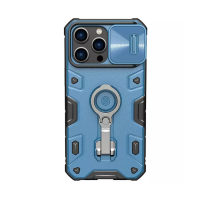 ZA&Scaron;TITNA MASKA NILLKIN CAMSHIELD ARMOR PRO MAGNETNA FUTROLA ZA IPHONE 14 PRO MAX PLAVA