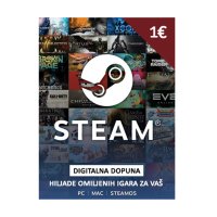 Steam gift card 1&euro; - Global