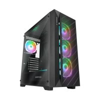 Kući&scaron;te gaming RAMPAGE PRIME Mesh Tempered Glass 4*ARGB Fan Hub E-ATX, 37919