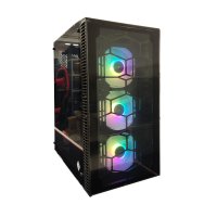 Kuci&scaron;te IG-MAX X3805-A06 GIANT GLASS, E-ATX, ventilator RGB 3x 120mm, 3xUSB, audio panel