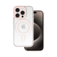 ZA&Scaron;TITNA MASKA AKRILNE BOJE ZA IPHONE 15 SVIJETLO ROZE