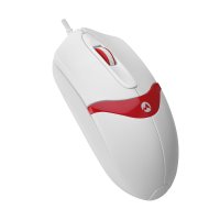 Mi&scaron; Everest SM-220 USB White/Red 1200dpi 3D Optical, 36344