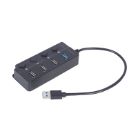 USB HUB 4-port 1 x USB 3.1 + 3 x USB 2.0 GEMBIRD UHB-U3P1U2P3P-01